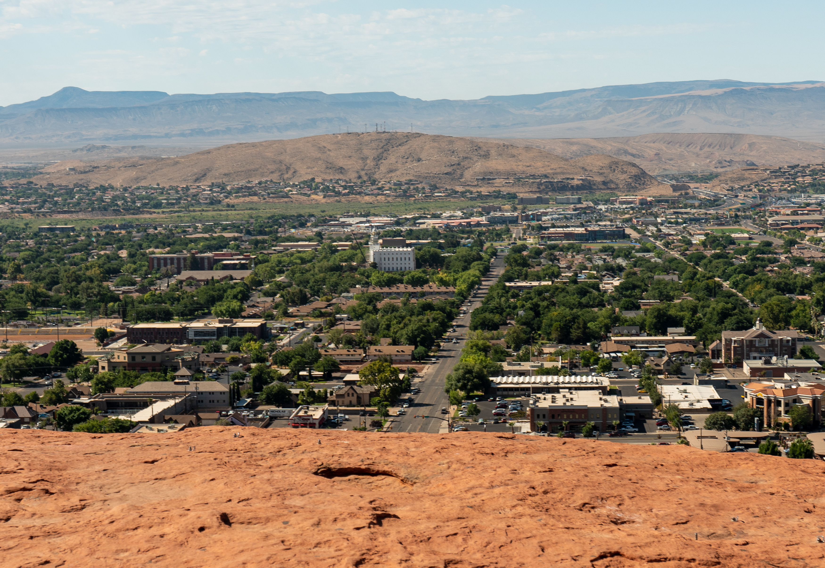Aerial view of Firelight residential development in St. George, Utah
