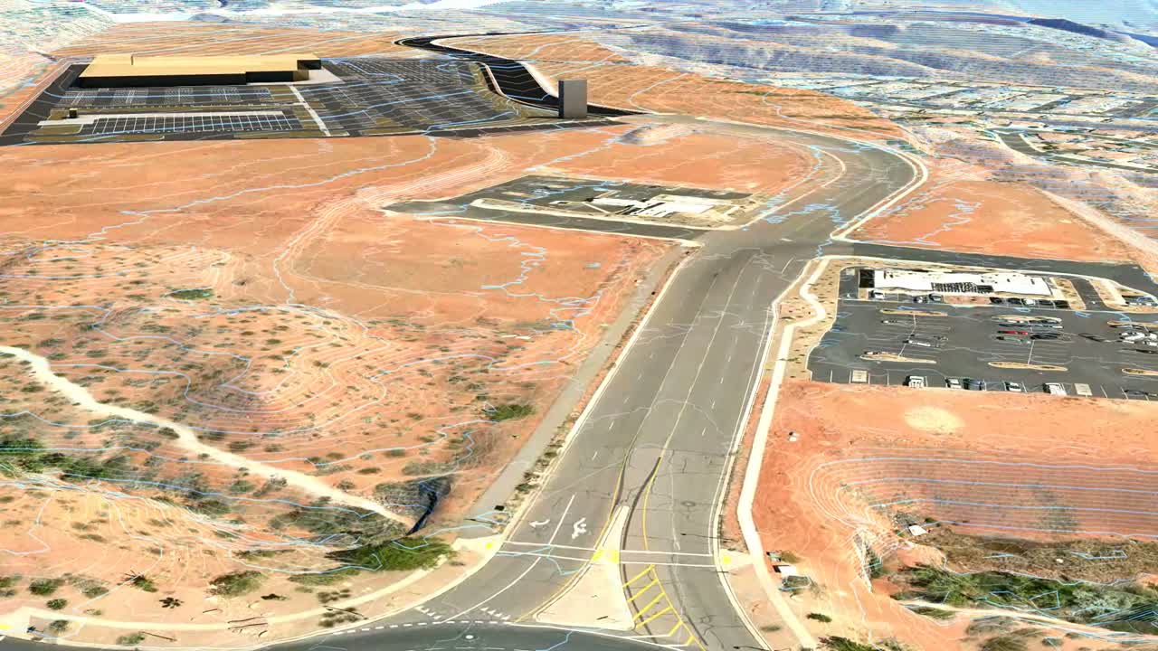 3D render of Grapevine Crossing and Sienna Hills commercial development